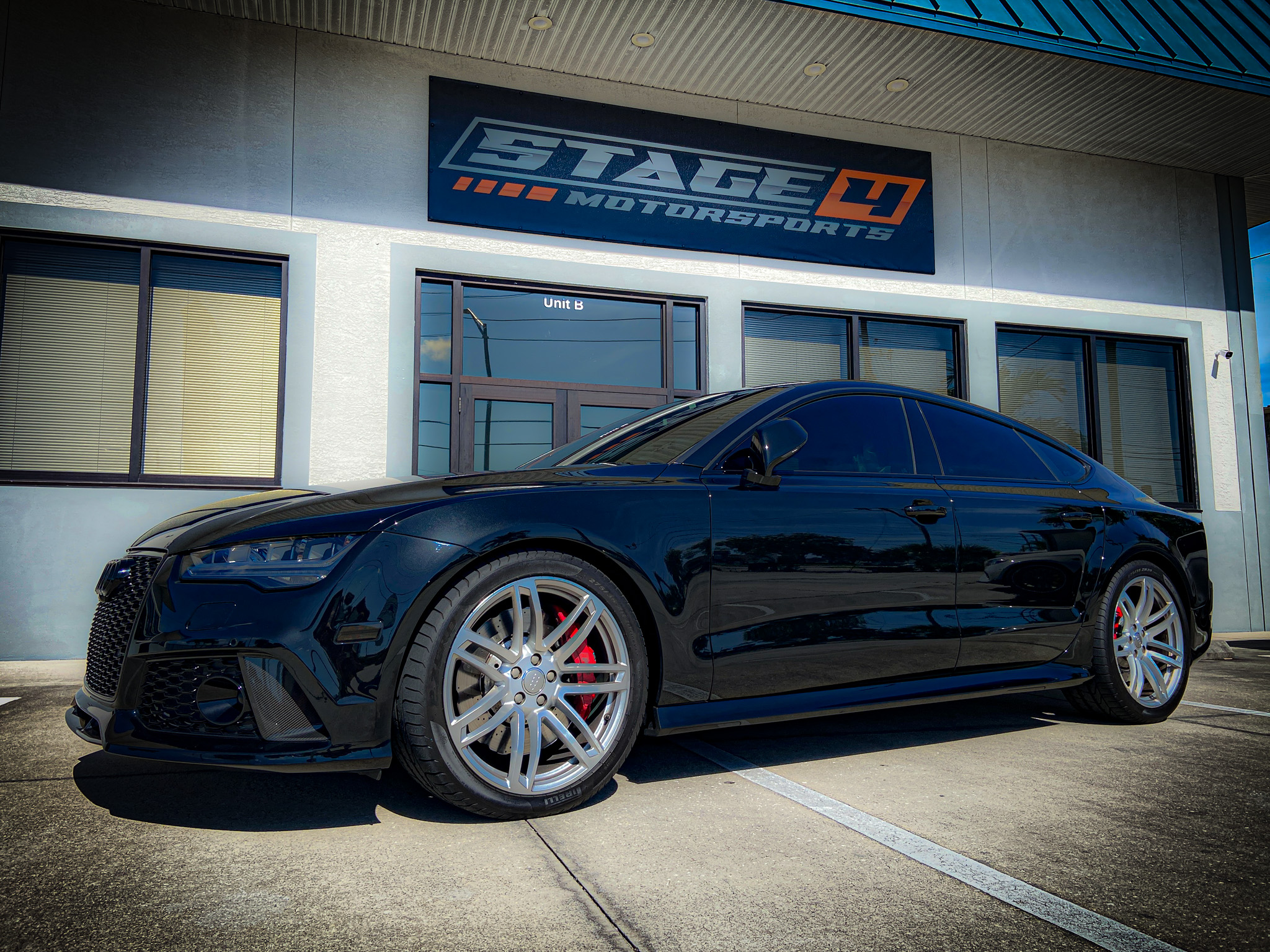 Audi RS7 Stage 4 Build: Downpipes, ECU & TCU Tune for Maximum Power